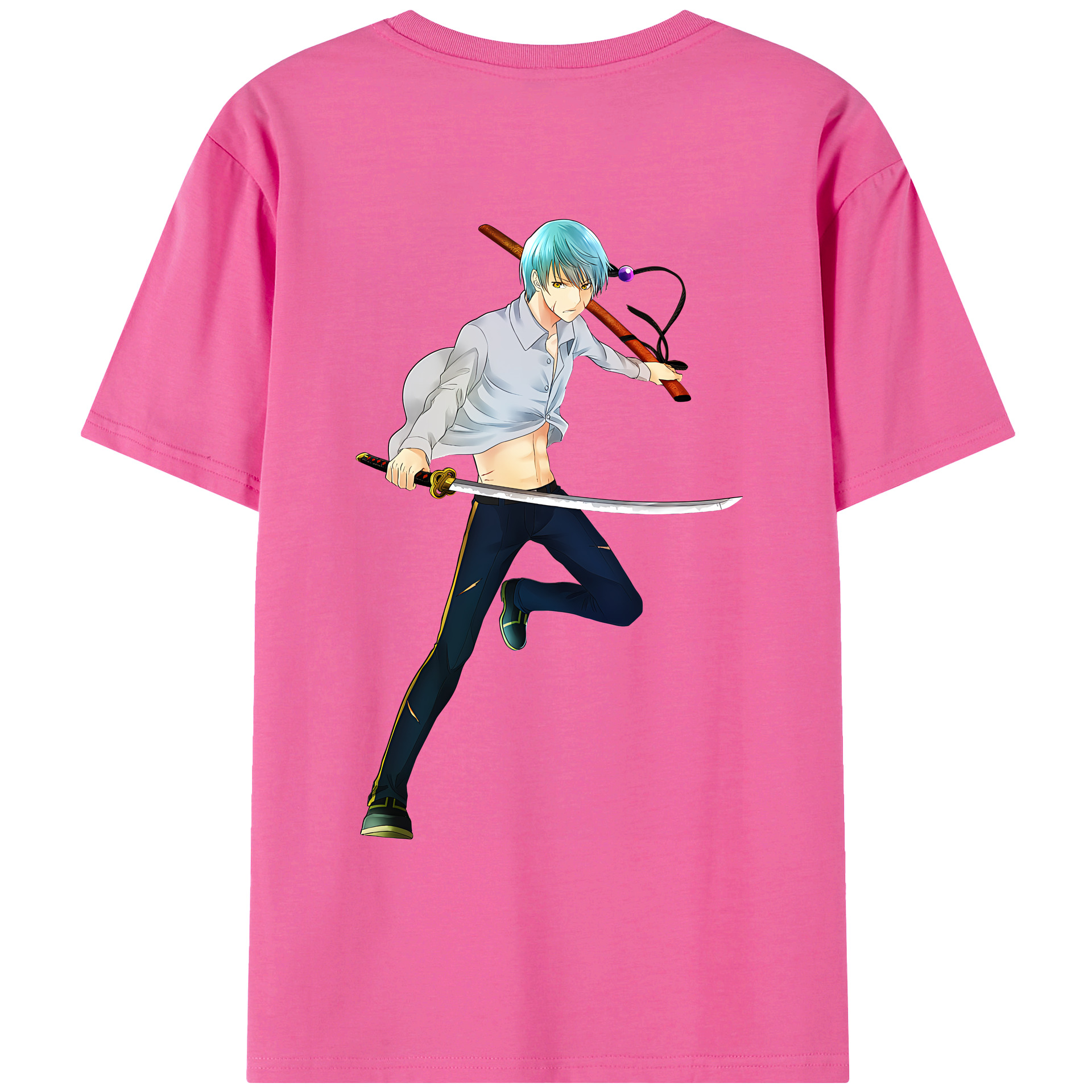 （画像用） 刀剣乱舞 Touken Ranbu レディース半袖Tシャツ(バックプリント)